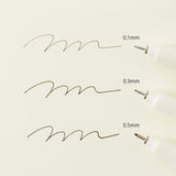 Fineliner MD Drawing Pen Black - 0,3 - 4 - Midori - Tidformera