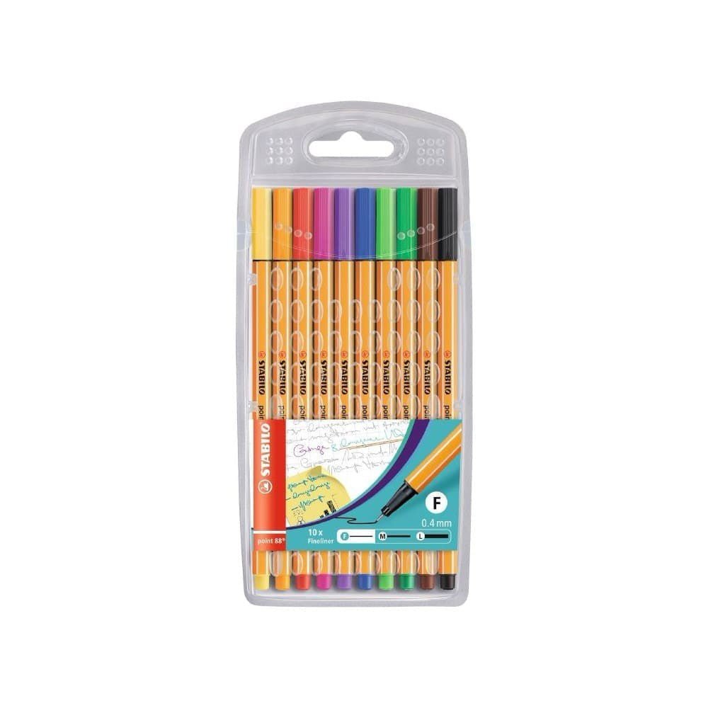 Fineliner Point 88 10-pack - Stabilo - Tidformera