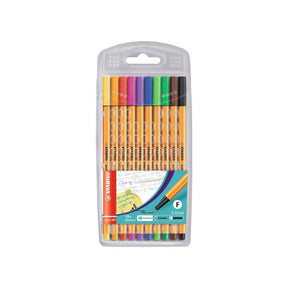 Fineliner Point 88 10 - pack - 1 - Stabilo - Tidformera