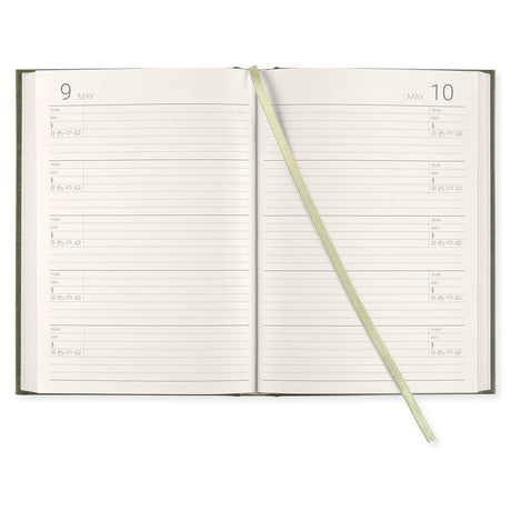 Five Year Diary - Khaki Green - 2 - Paperstyle - Tidformera