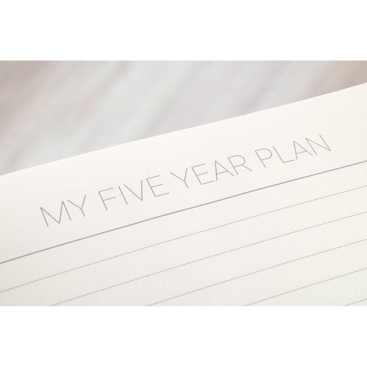 Five Year Diary - Transparent Black - Paperstyle - Tidformera