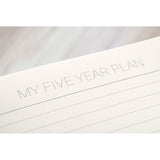 Five Year Diary - Transparent Black - Paperstyle - Tidformera