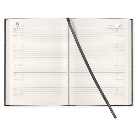 Five Year Diary - Transparent Black - Paperstyle - Tidformera