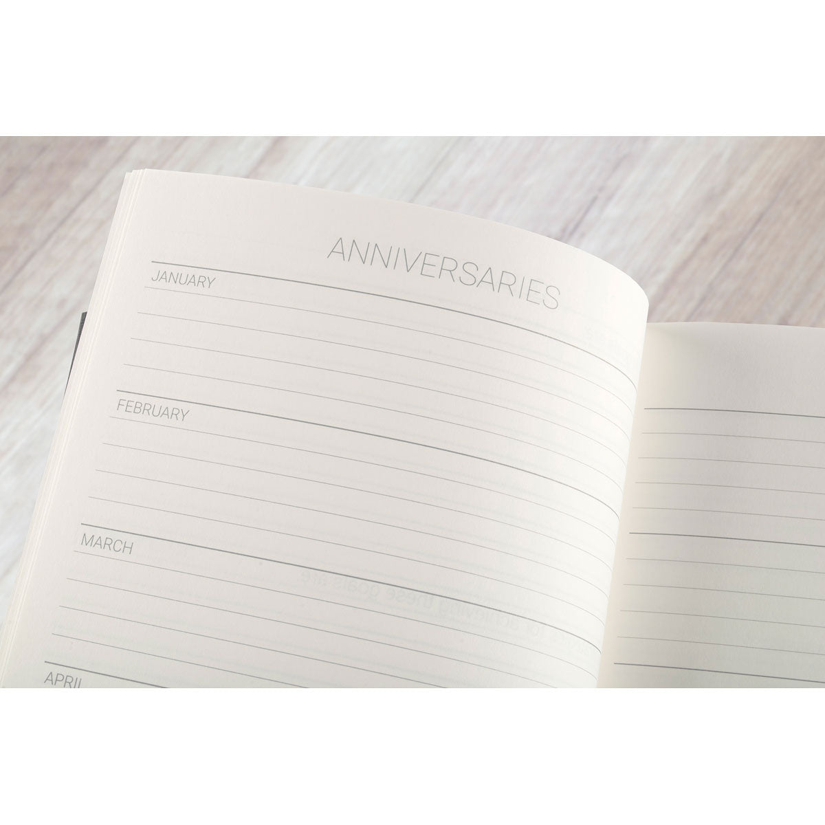 Five Year Diary - Transparent Black - Paperstyle - Tidformera