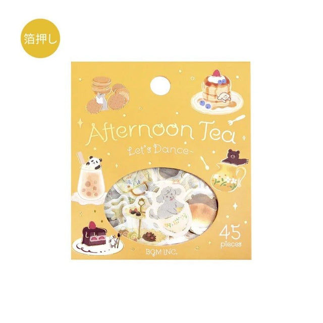 Flake stickers - Afternoon Tea Party - Let's Dance - 1 - BGM - Tidformera