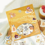 Flake stickers - Afternoon Tea Party - Let's Dance - 4 - BGM - Tidformera