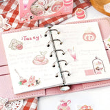 Flake stickers - Afternoon Tea Party - So Yummy - 4 - BGM - Tidformera