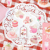 Flake stickers - Afternoon Tea Party - So Yummy - 3 - BGM - Tidformera