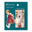 Flake stickers Amie - Antique Girl - Mind Wave - Tidformera