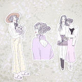 Flake stickers Amie - Ennui girl - 3 - Mind Wave - Tidformera