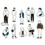 Flake stickers Amie - Simple boy - 2 - Mind Wave - Tidformera