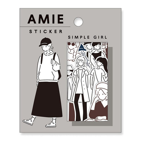 Flake stickers Amie - Simple girl - Mind Wave - Tidformera