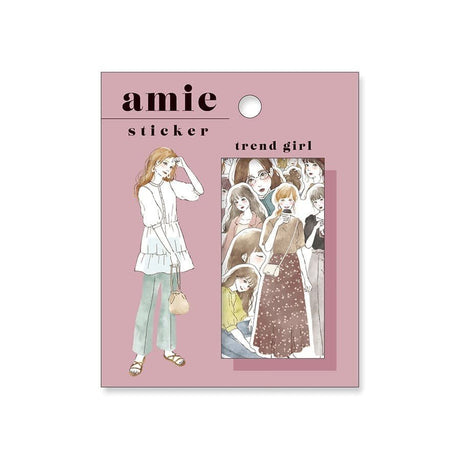 Flake stickers Amie - Trend girl - Mind Wave - Tidformera
