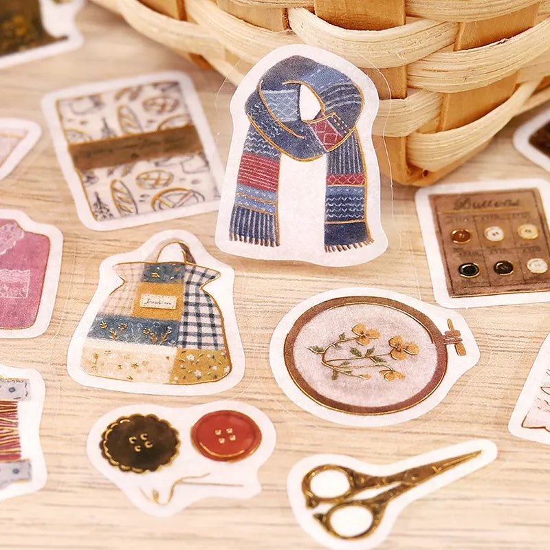 Flake stickers Aozora Flea Market - Vintage Clothing Store - 3 - BGM - Tidformera