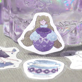 Flake stickers - Constellations - Aquarius, Pisces & Aries - 6 - BGM - Tidformera