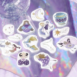 Flake stickers - Constellations - Aquarius, Pisces & Aries - 3 - BGM - Tidformera