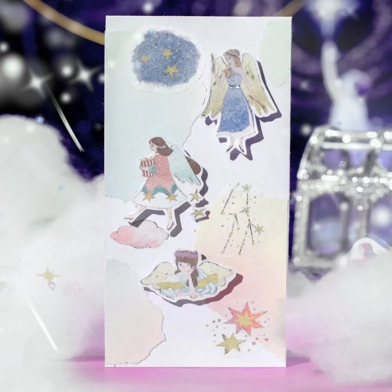 Flake stickers - Constellations - Leo & Virgo & Libra - 8 - BGM - Tidformera