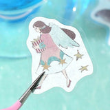 Flake stickers - Constellations - Leo & Virgo & Libra - 3 - BGM - Tidformera