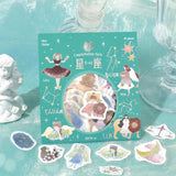 Flake stickers - Constellations - Leo & Virgo & Libra - 2 - BGM - Tidformera