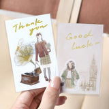 Flake stickers Coordinate - Cherie - London - BGM - Tidformera