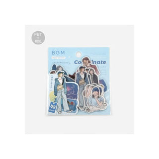 Flake stickers Coordinate Concept - Boyish - 1 - BGM - Tidformera