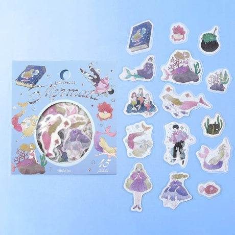 Flake stickers - Fairy Tale - The Little Mermaid - BGM - Tidformera