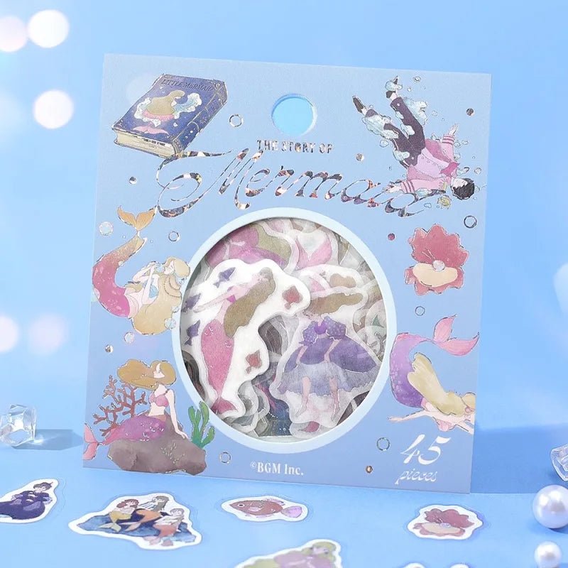 Flake stickers - Fairy Tale - The Little Mermaid - BGM - Tidformera