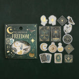 Flake stickers Fortune - Freedom - BGM - Tidformera