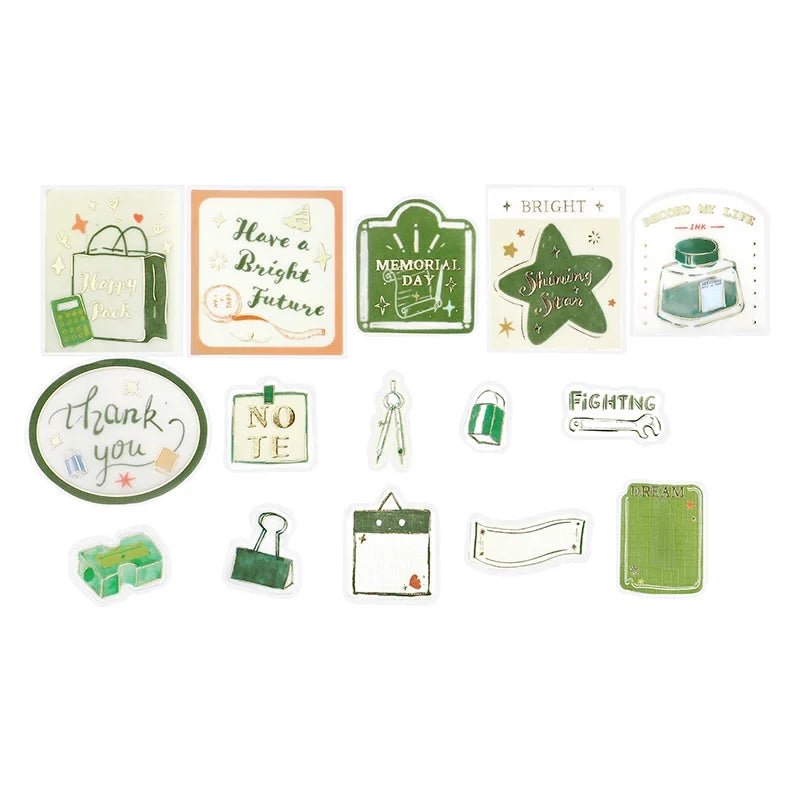 Flake stickers Holiday store tour - Stationery - 2 - BGM - Tidformera