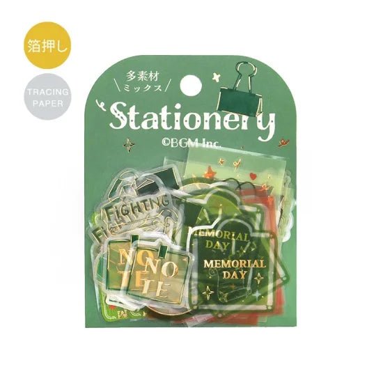 Flake stickers Holiday store tour - Stationery - BGM - Tidformera