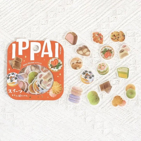 Flake stickers - Ippai - A lot of sweets - BGM - Tidformera