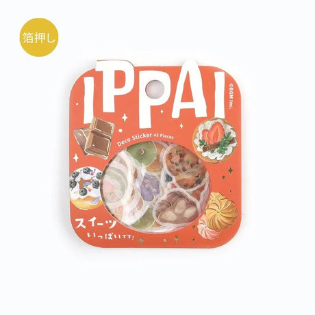 Flake stickers - Ippai - A lot of sweets - 1 - BGM - Tidformera