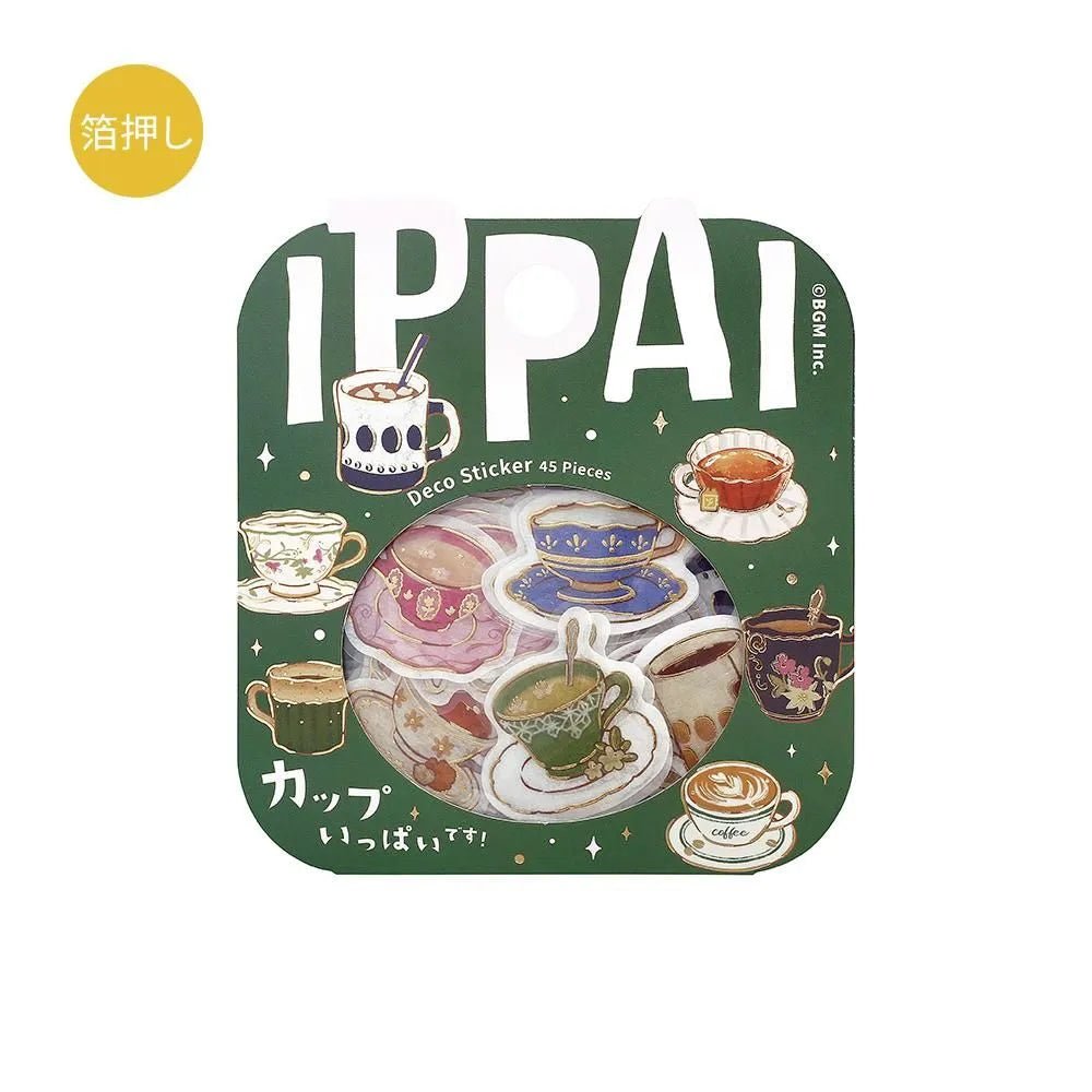 Flake stickers - Ippai - Cups are full - 5 - BGM - Tidformera