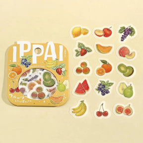 Flake stickers - Ippai - Fruits are all over the place! - 2 - BGM - Tidformera