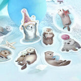 Flake stickers - Ippai - Full of sea otters! - 4 - BGM - Tidformera
