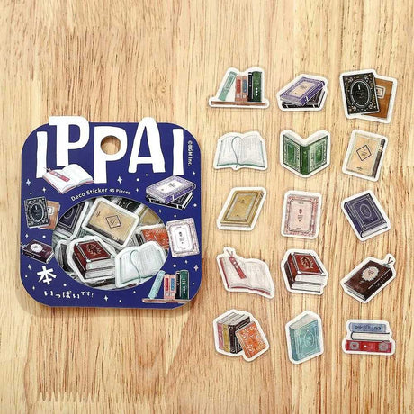 Flake stickers - Ippai - Lots of books! - 2 - BGM - Tidformera