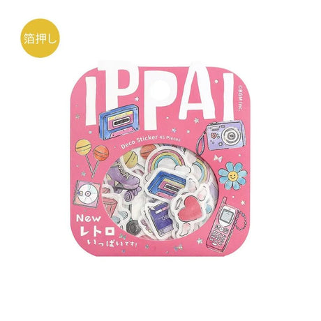 Flake stickers - Ippai - Retro is full of them - 1 - BGM - Tidformera