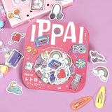 Flake stickers - Ippai - Retro is full of them - 5 - BGM - Tidformera