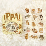Flake stickers - Ippai - Small Animals are all over the place! - 4 - BGM - Tidformera