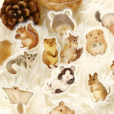 Flake stickers - Ippai - Small Animals are all over the place! - 2 - BGM - Tidformera