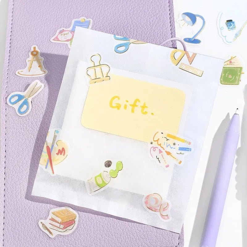 Flake stickers - Ippai - Stationery is full of stationery - 4 - BGM - Tidformera
