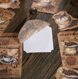 Flake stickers Leisure coffee time - Coffee shop - Other - Tidformera