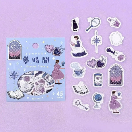 Flake stickers - Maiden's Moment - Dream Time - 2 - BGM - Tidformera