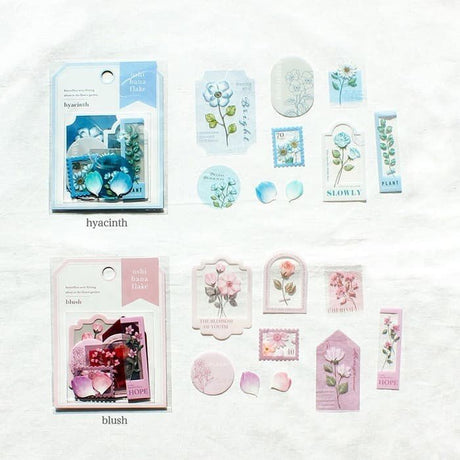 Flake stickers Oshi bana - Blush - Mind Wave - Tidformera