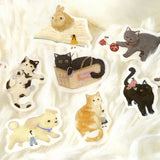 Flake stickers - Petit Story - Animal - 4 - BGM - Tidformera