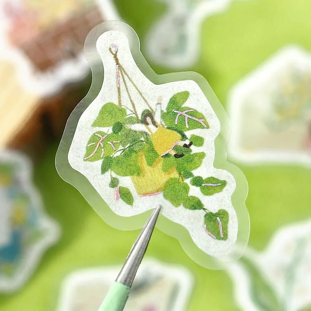 Flake stickers - Petit Story - Garden - 4 - BGM - Tidformera