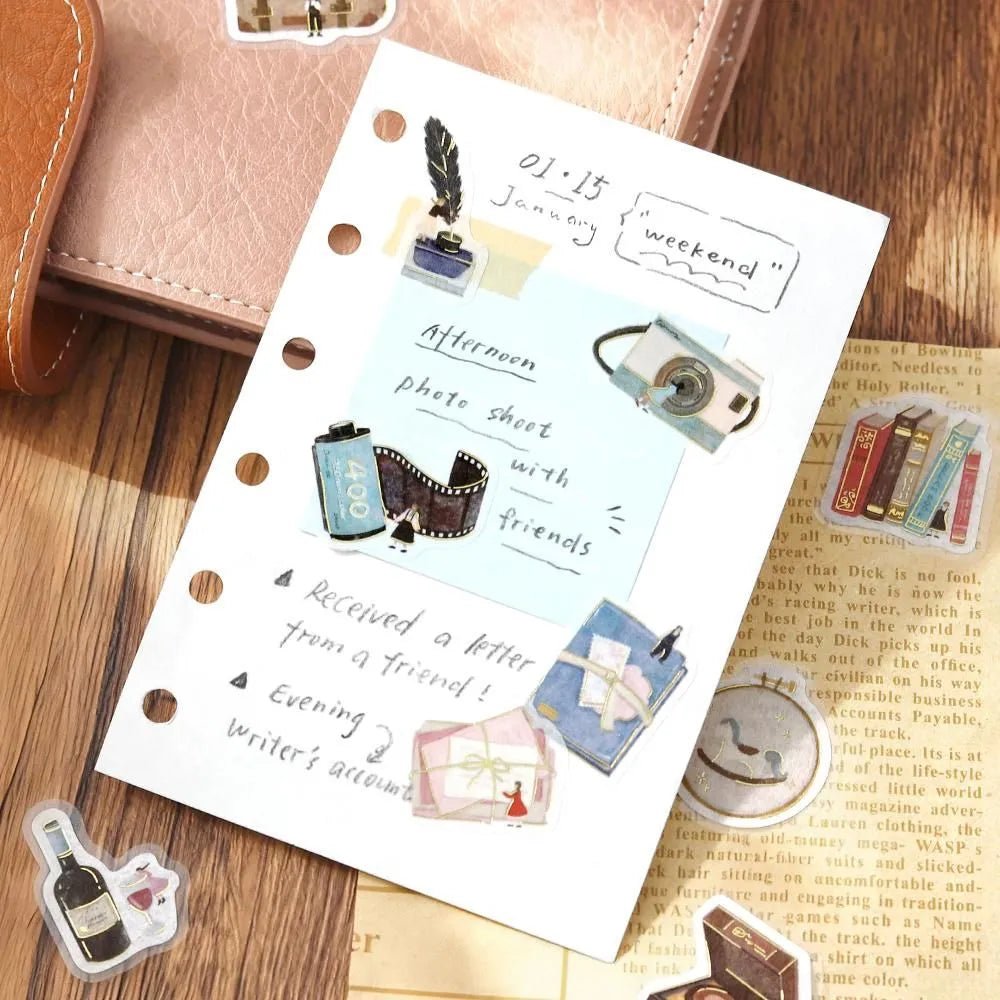 Flake stickers - Petit Story - Hobby - 3 - BGM - Tidformera