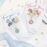 Flake stickers Poche Bouquet Bloom - Blue - 2 - Q - LiA - Tidformera