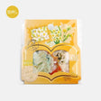 Flake stickers Post Office - Botanical illustrated book - Yellow - BGM - Tidformera