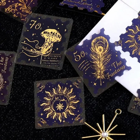 Flake stickers Post Office - Fantasy - 3 - BGM - Tidformera